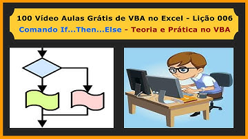 Lição 006 - Curso Gratuito de VBA no Excel - Programação VBA - If Then Else - Teoria e Prática