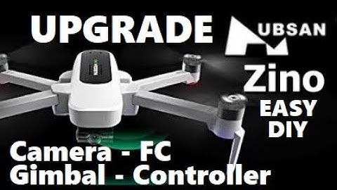 Hubsan Zino Firmware Update Transmitter Gimbal FC Camera DIY Instructions