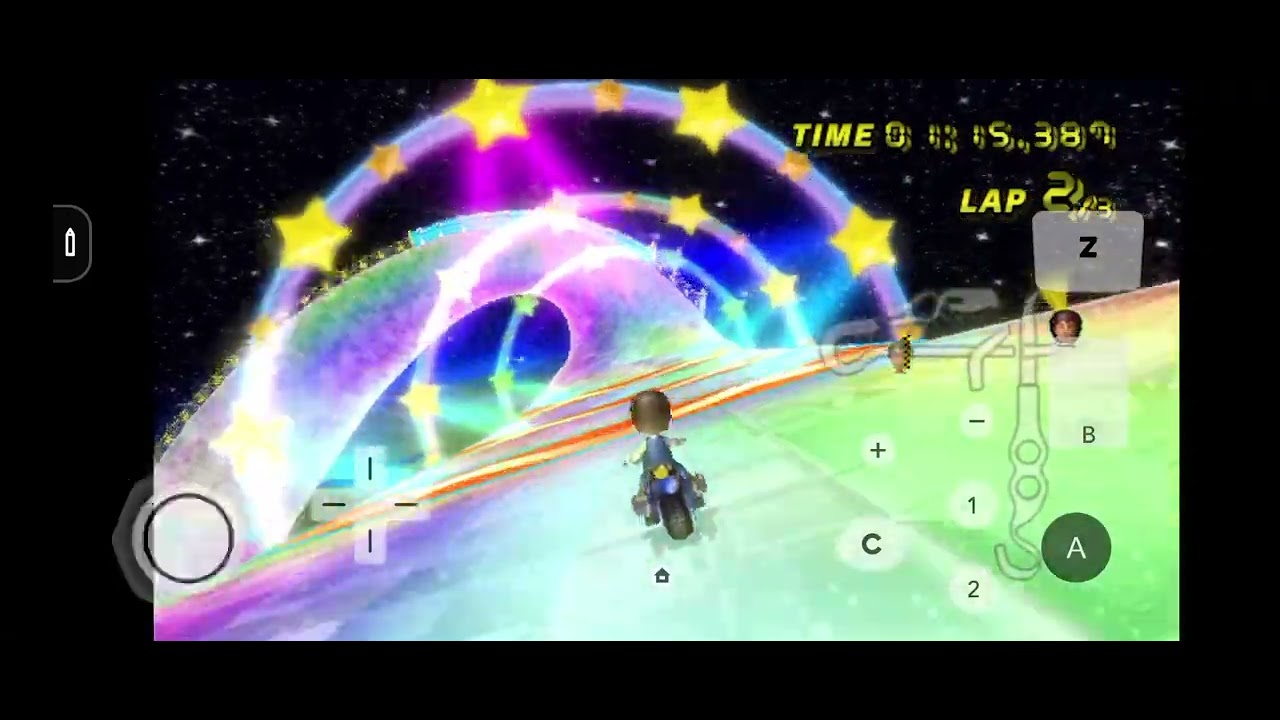 Mario kart Wii Mii outfit B time trails