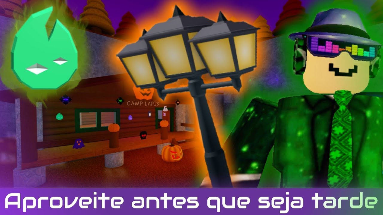 ROBLOX HALLOWEEN NO FLEE THE FACILITY MAIS NOVAS MARRETAS E LUZES 