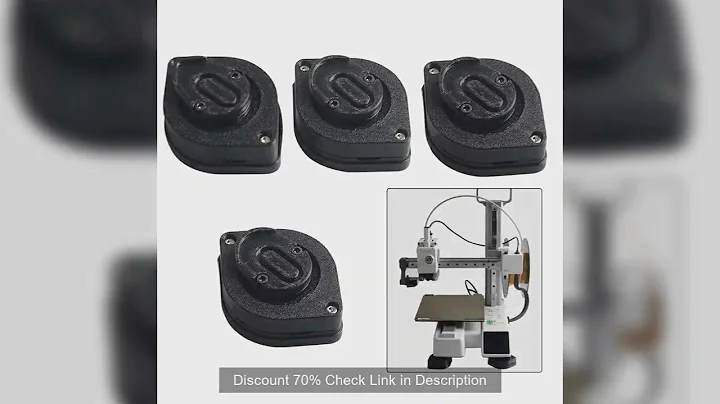 For HULA Anti-Vibration Feet for Bambu Lab P1P P1S P2S for HULA Self-Aligning Feet for Creality K1 K