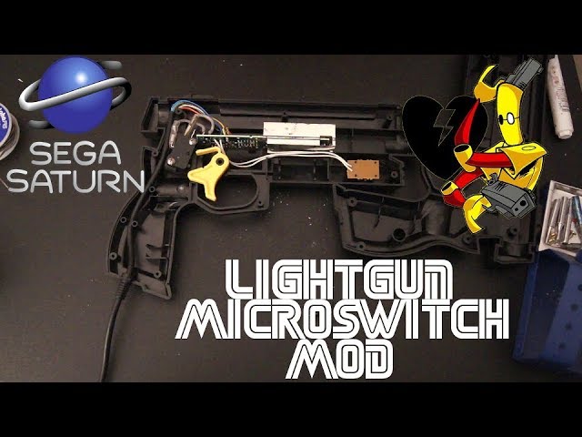 Sega Saturn Light-Gun Trigger Mod - YouTube