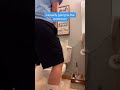 How GUYS act when THEY go to the bathroom 🚽 #shorts