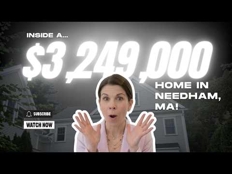 Inside A $3, 249,000 Home In Needham, MA!