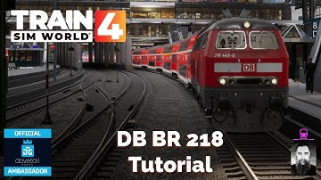 TSW How To Drive The DB BR 218 with Safety Systems Tutorial