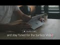 Teaser of the Surface Video: Stay Tuned!