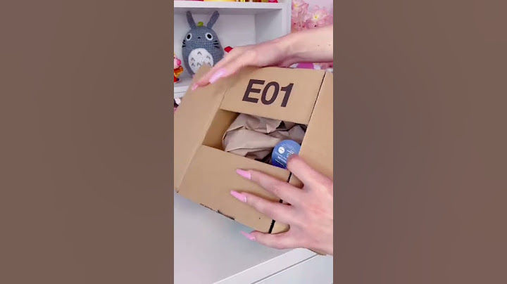 J'ai reçu un nouveau colis 📦