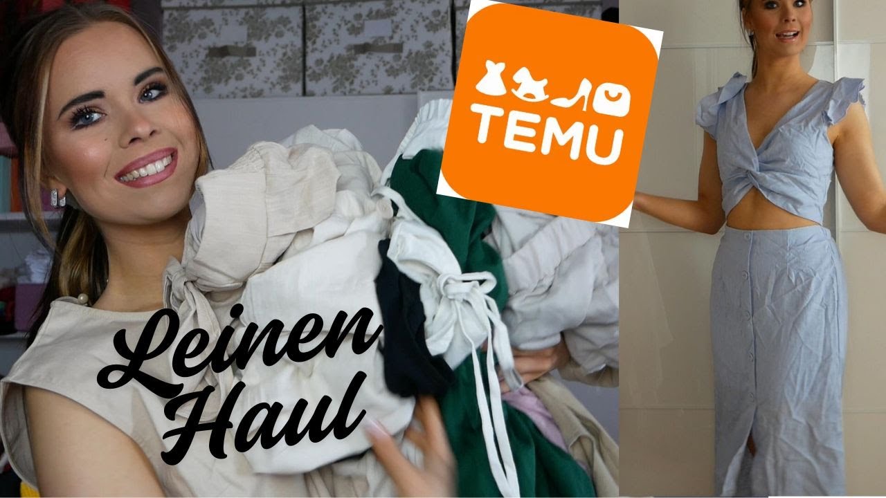 Temu Leinen Haul | Sonne, Sommer und schön luftig