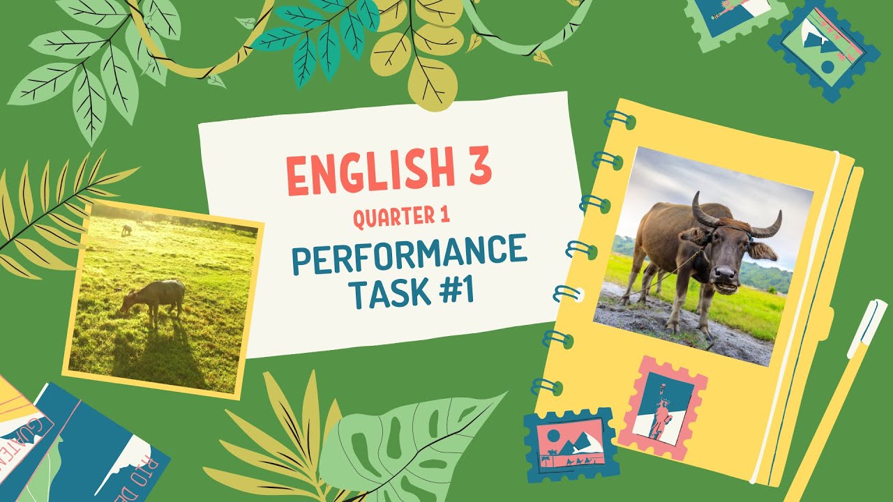 English 3 Quarter 1 Performance Task #1 - YouTube