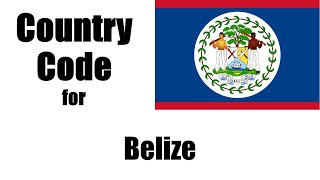 Belize Dialing Code - Belizean Country Code - Telephone Area Codes in Belize