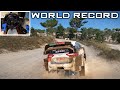 [World Record] Ittiri Arena (Yaris WRC) | WRC Generations | T300RS + TH8A |4K60FPS