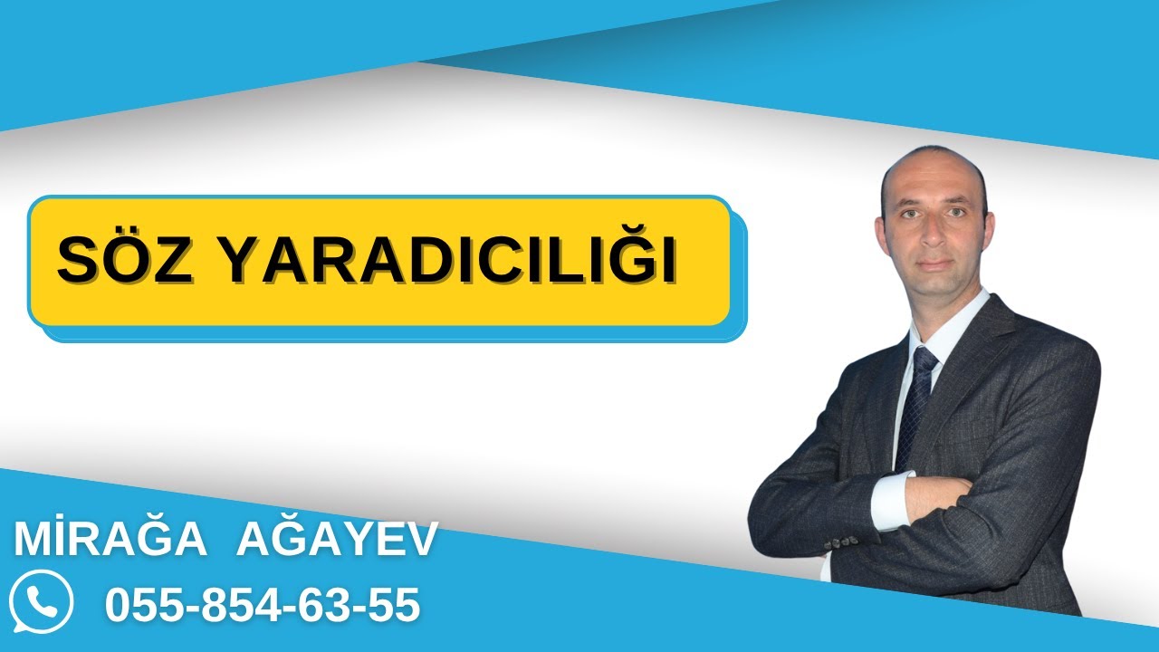 Azərbaycan dili . Dərs 9. SÖZ YARADICILIĞI. Mirağa Ağayev (055-854-63-55)
