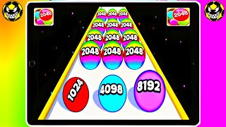 Chain Cube 2048 3D Merge Game | Ball 🏀 Run 2048 All Levels Android & iOS screenshot 3