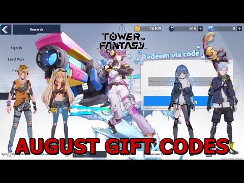 Tower of Fantasy codes and how to redeem them