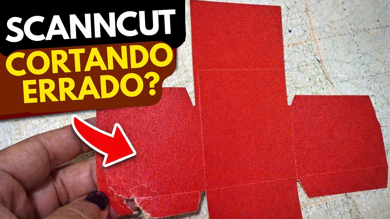 Sua ScanNCut está cortando TUDO ERRADO? O erro pode ser ESSE”