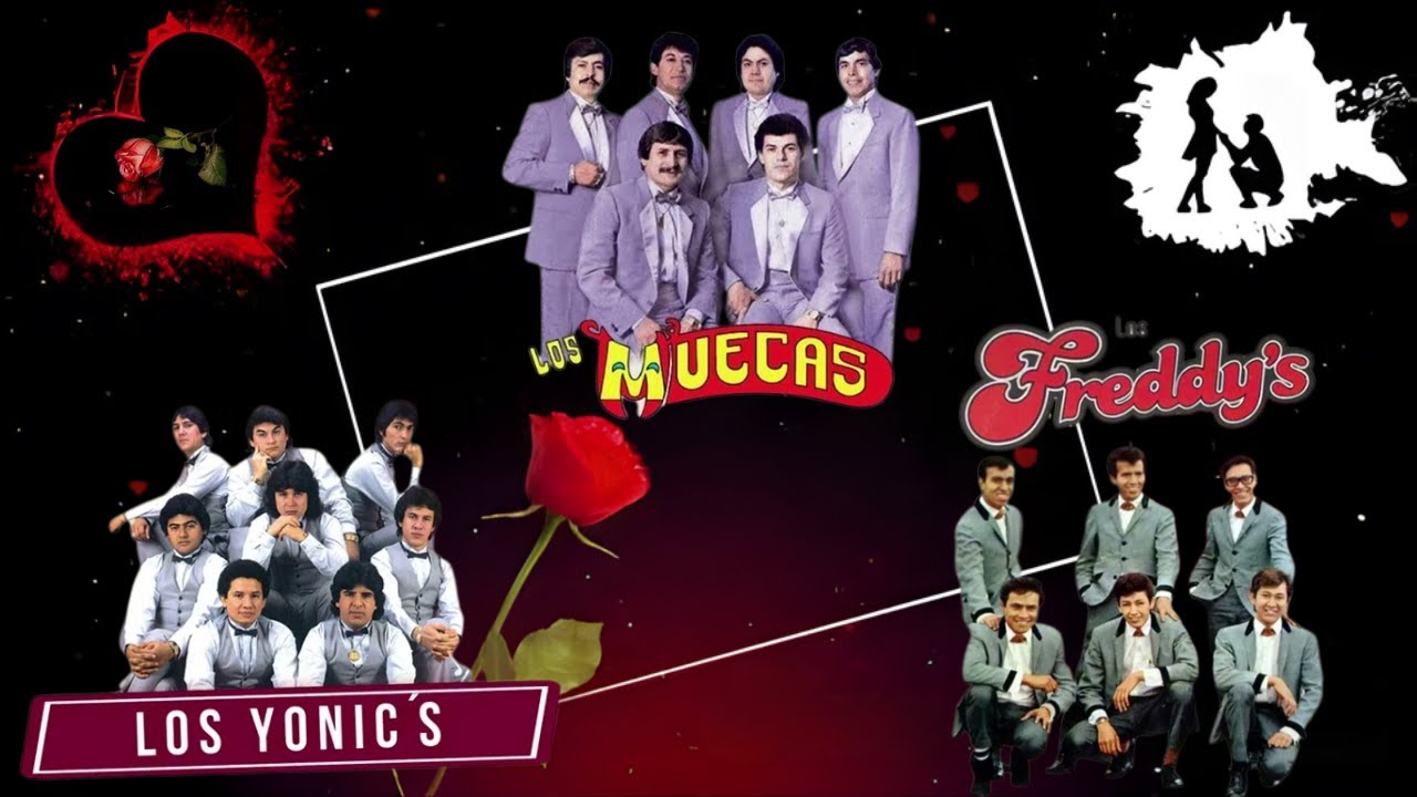 Los Yonic’s, Freddy’s y Los Muecas 💘 Éxitos Románticos Gruperos 2026