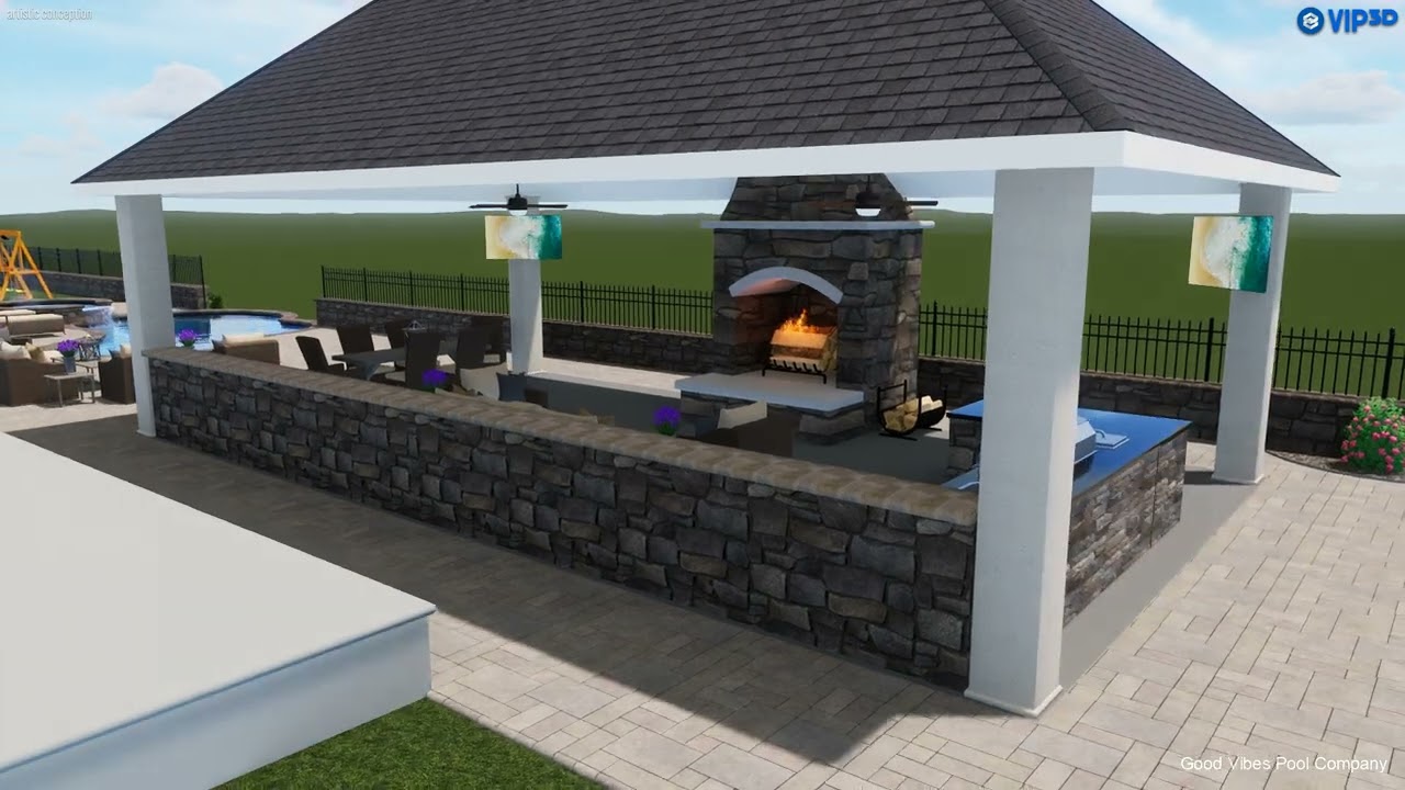 Good Vibes Pool Company Vip3D - 3D Swimming Pool Design Software