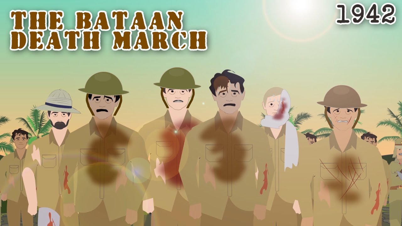 ⁣The Bataan Death March (1942)