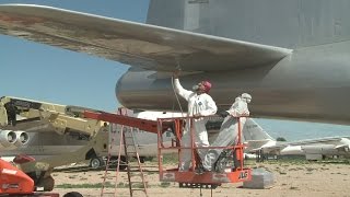 Restoration work begins on Albuquerque B-29 bomber
