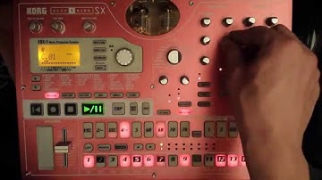 KORG ESX-1 Techno Minimal jam with Motion Seq Record fun * Monotonieverhalten produced by KOmeRGe