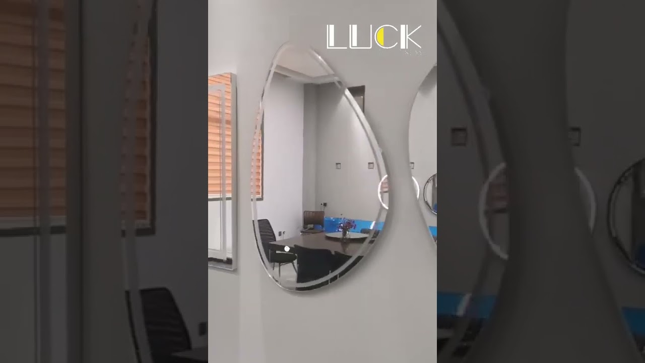 High Quality Square Rounded Bathroom Mirror Smart Mirror Frameless Mirror