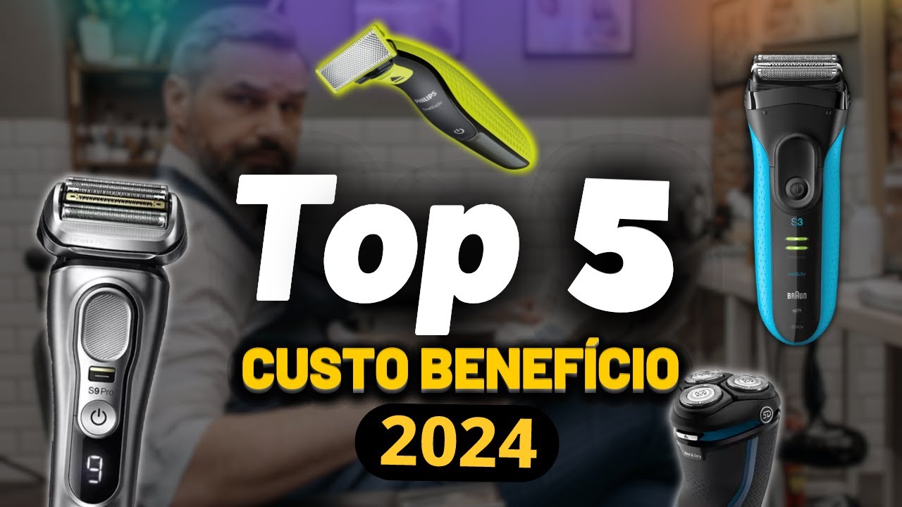 Qual MELHOR BARBEADOR ELÉTRICO de 2024. | Os 5 Melhores Barbeadores ...