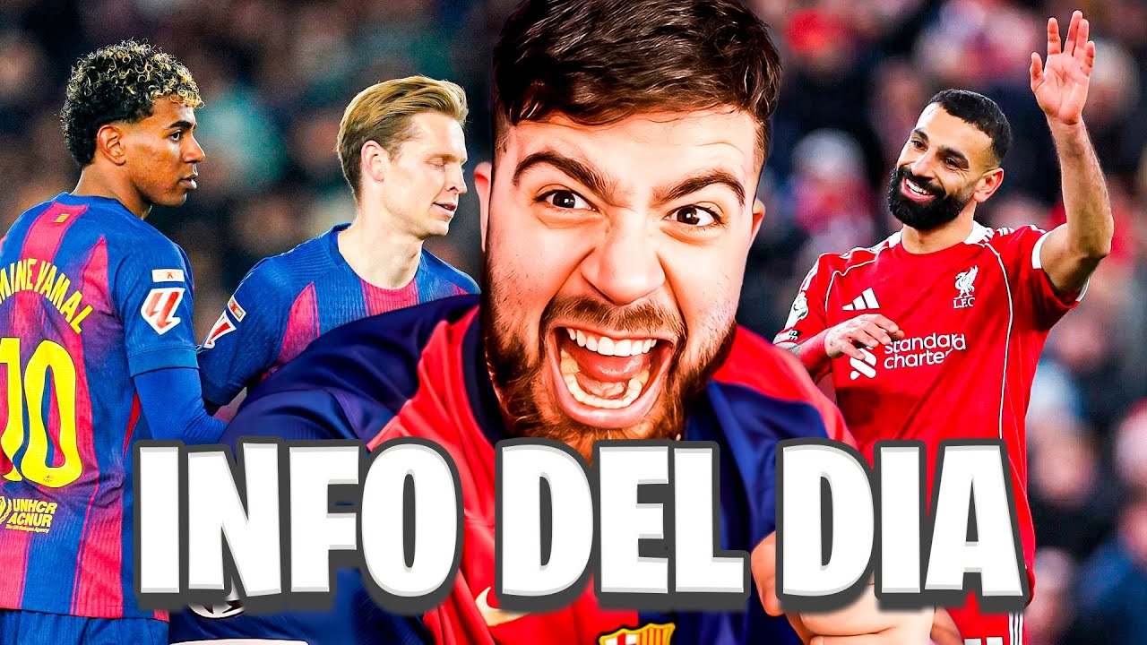 LA COBRA REACCIONA A INFO DEL DÍA: BARCELONA ES LÍDER Y SALAH SE DESPIDE