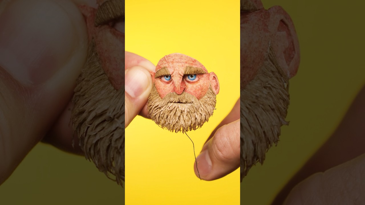 Making *DETAILED* faces out of paper