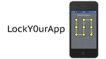 Lock Your Apps With A Android Style Pattern Lock | LockY0urApp Cydia Tweak Review
