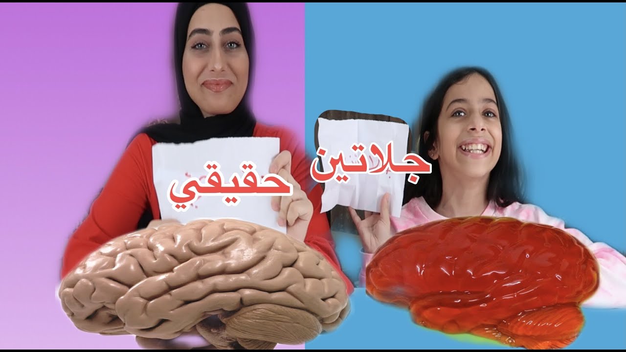 تحدي الاكل الحقيقي ضد الجيلاتين بين ميرا ورغد شوفوا شطلعلهم ! Gummy VS Real Food Challenge