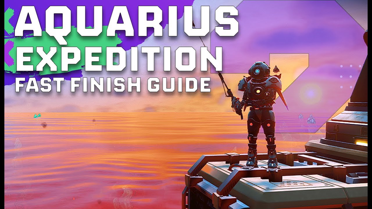 No Man's Sky Aquarius Expedition Guide - YouTube