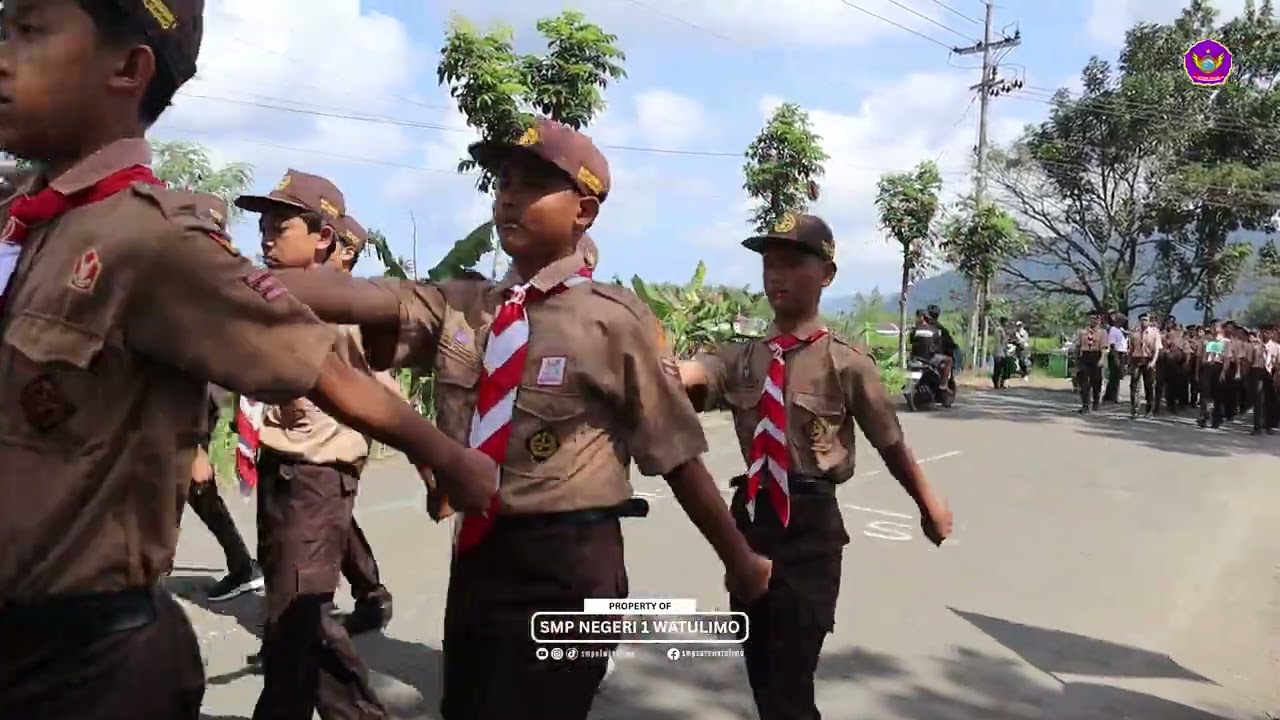 GERAK JALAN SMP NEGERI 1 WATULIMO TAHUN 2025