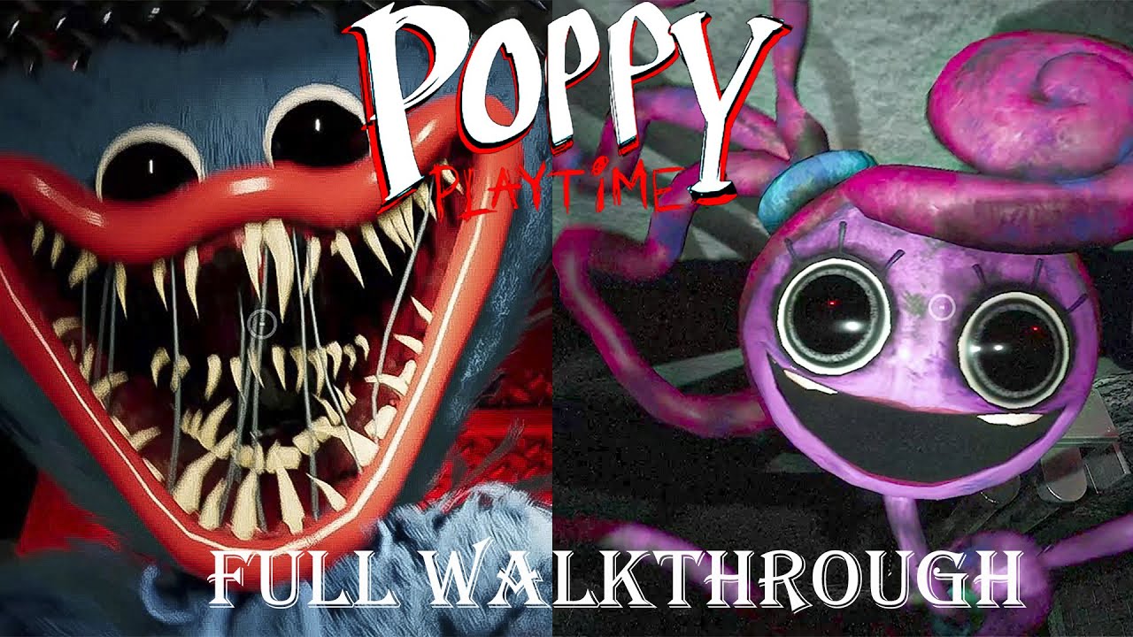 POPPY PLAYTIME Full Chapter | Full Game Playthrough Walkthrough [No Commentary] HD | (No Damage)
