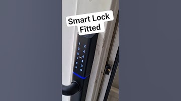 Smart Lock Fitted on a uPVC Front Door 🔐🚪 | Keyless Security Upgrade #doorlock