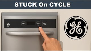 How to Fix ANY GE Dishwasher that is STUCK on Cycle Wont Advance (Profile Monogram Keeps Running)