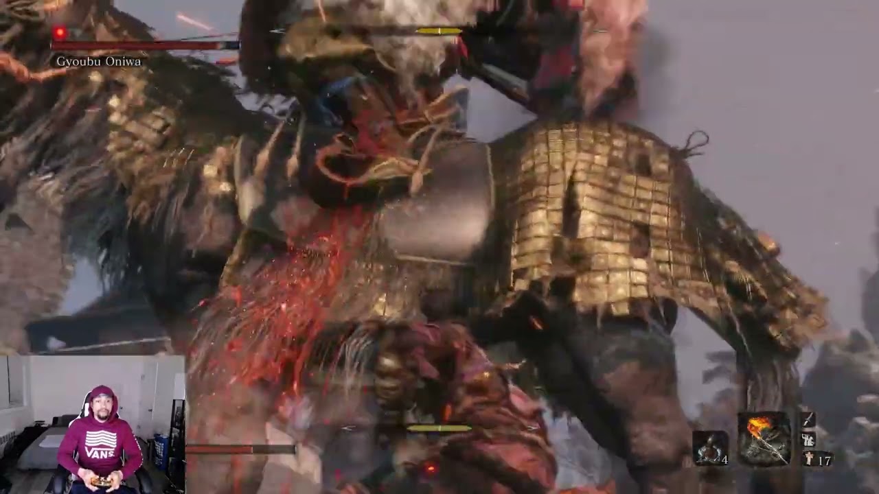 Sekiro NG+3 True Ending Journey (No Kuro's Charm) Part 1 (Part 1/11)