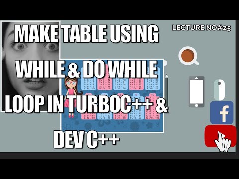 TurboC++ & Dev C++: Create Maths Table Easily