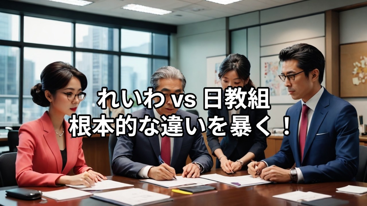 「れいわ」と「日教組」の違い