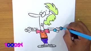 How to Color Woman Lifting Light Dumbbells Exercise Coloring Pages