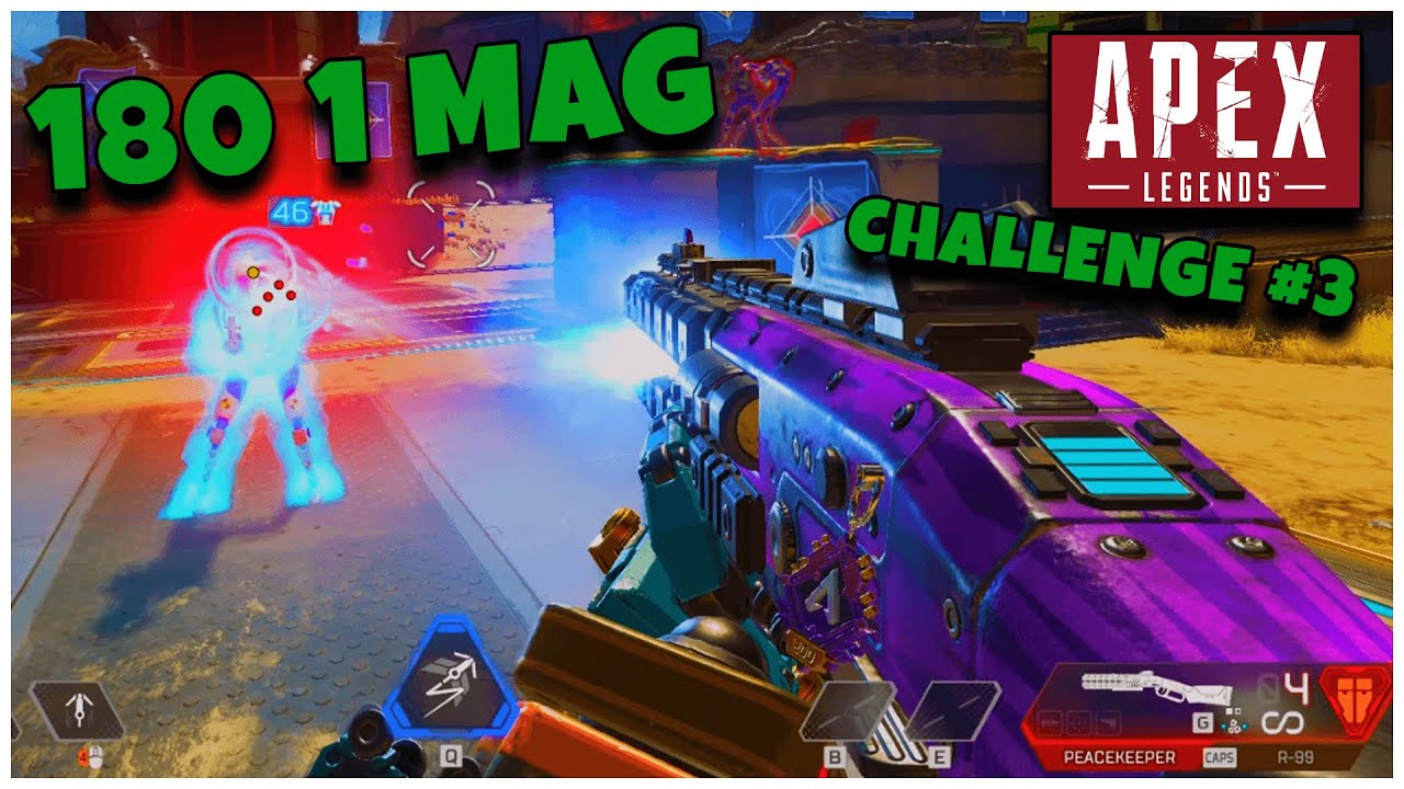 180 Peacekeeper 1 Mag Blue Armor - Apex Legends Challenge #3