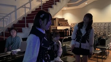 今日の舞台裏は…ノリノリの #AKB48！#大盛真歩 さん #倉野尾成美 さん #田口愛佳 さん🎵昭和100年シンフォニック歌謡祭🎵🔴9月23日(火･祝)ひる12:00〜⭐️WOWOWで放送＆配信⭐️
