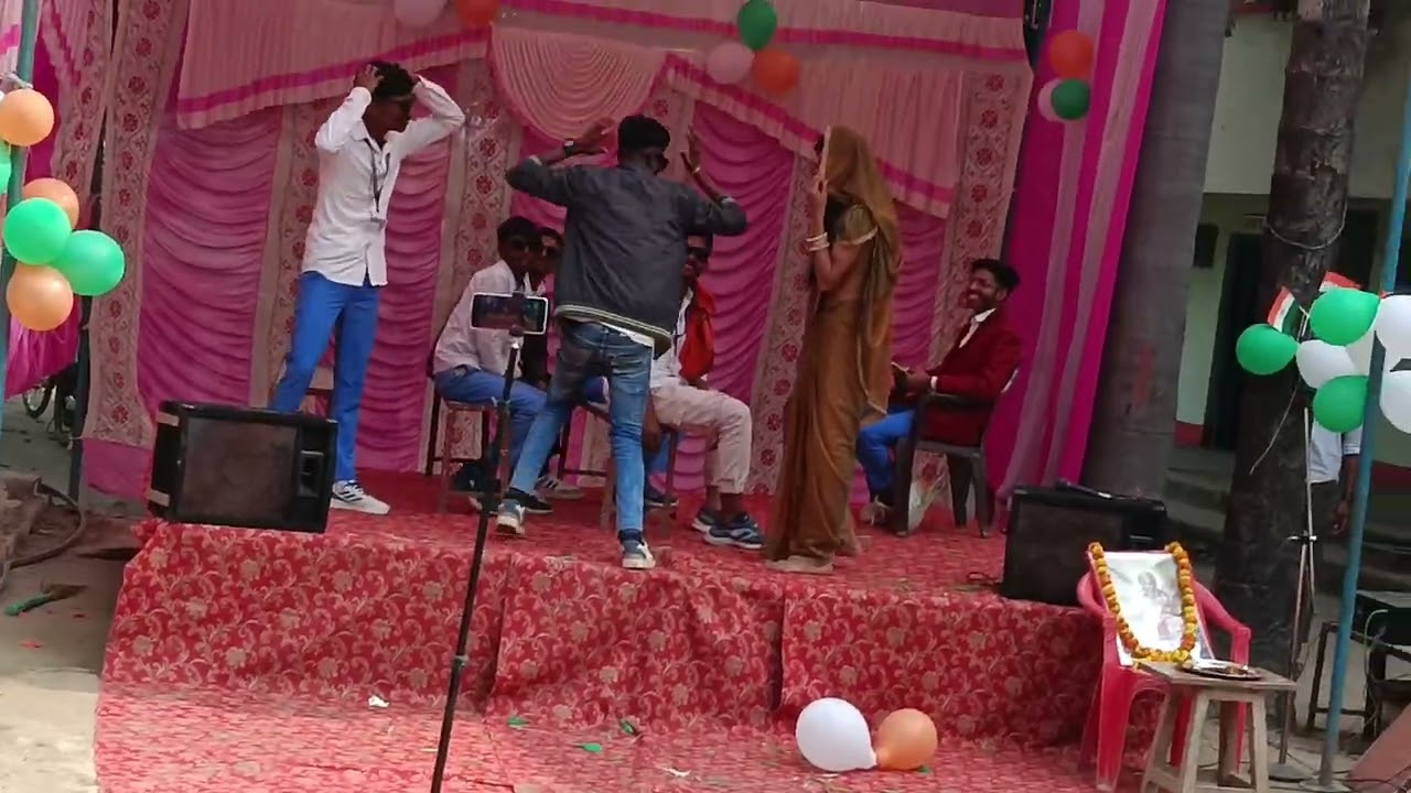 🥰😀Shree Deep Narayan Inter college Murajpur me natak 🥰🥰😀😀