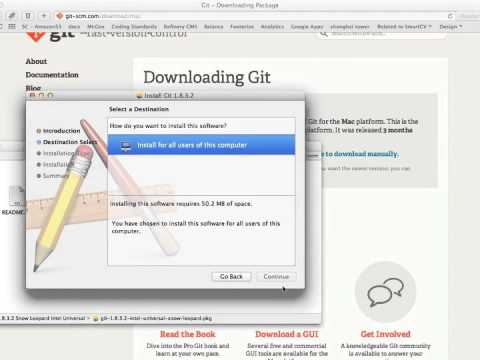 Lesson 2. Chapter 1 . How to install Git on Mac