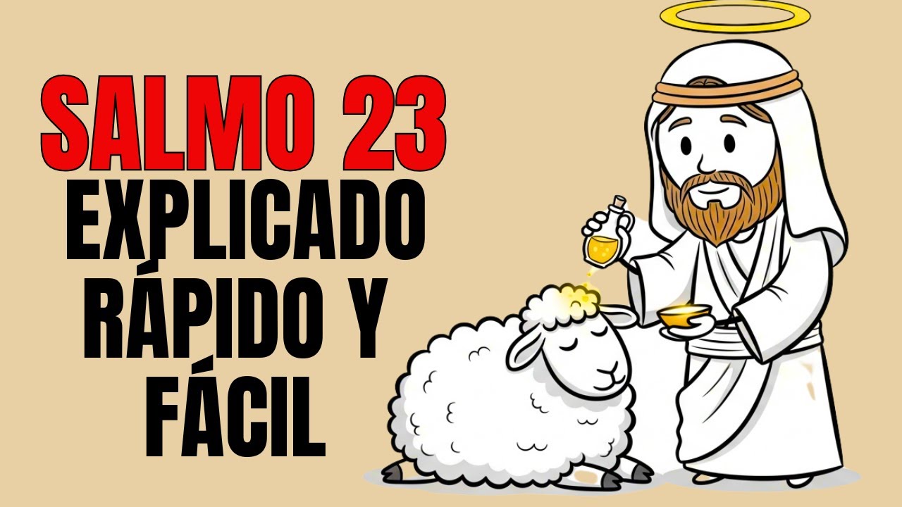SALMO 23 EXPLICADO: El pastor que sostiene en TIEMPOS  difíciles