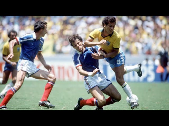 Brazil vs France | 1986 FIFA World Cup | PES 6 - YouTube