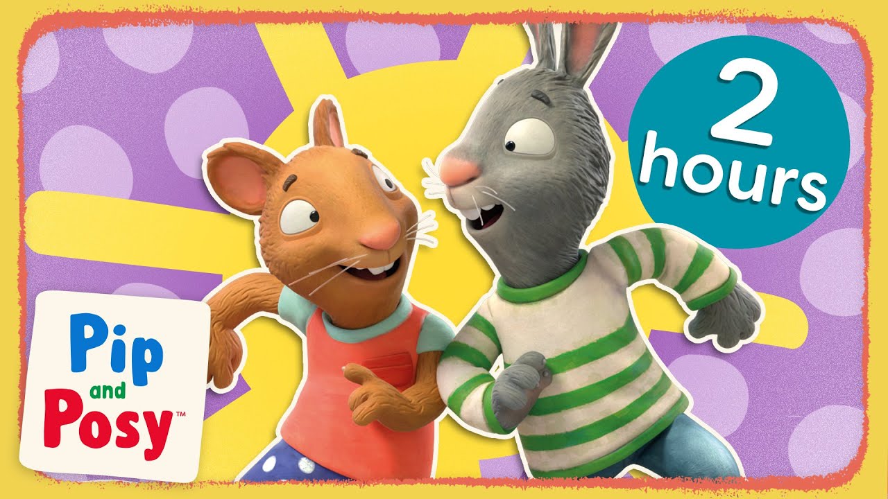 2 HOURS • Watch-While-You-Eat Mega Mix 🍽️ | Pip and Posy Full Episodes - Preschool Cartoon Animals