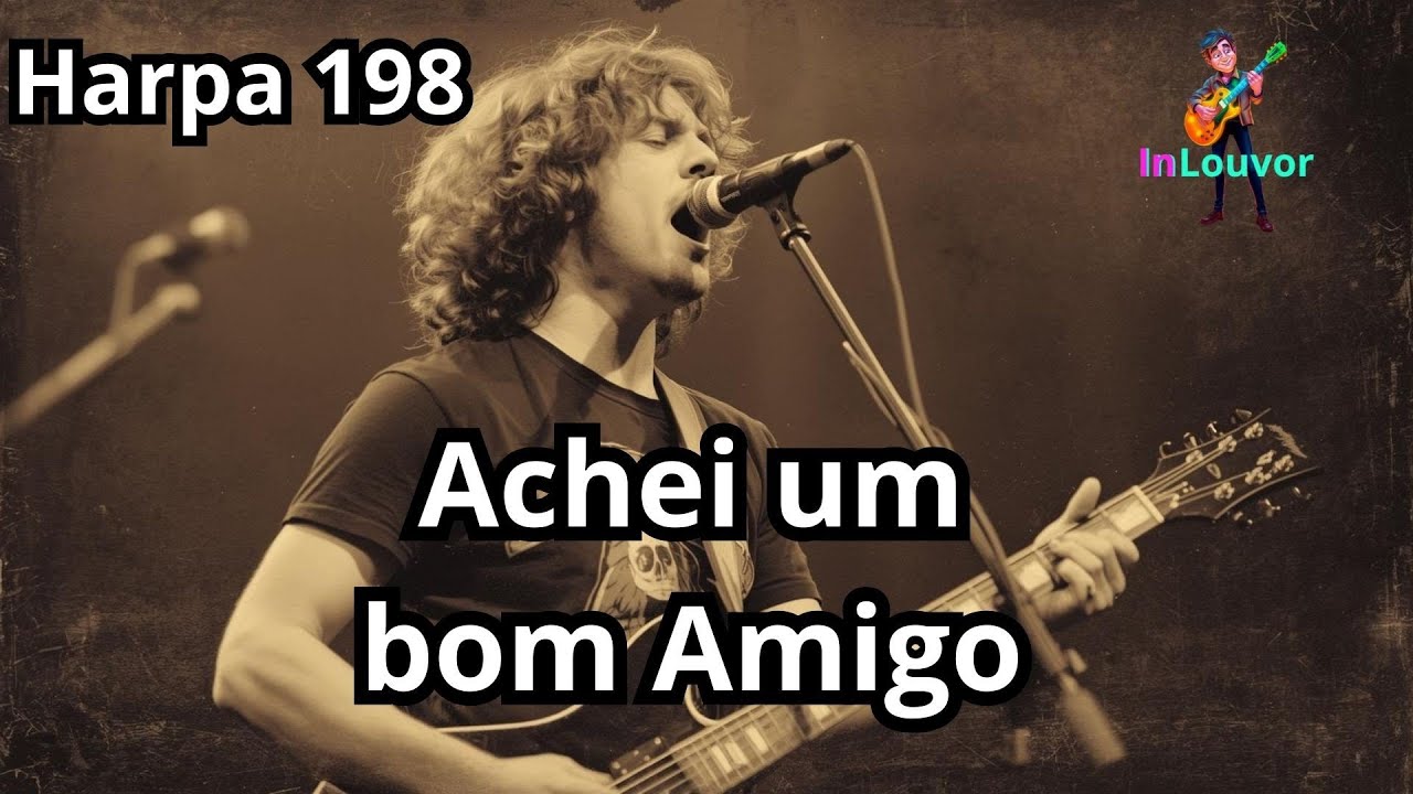 Achei um Bom Amigo 🎸 Harpa Cristã 198 em versão Rock - YouTube