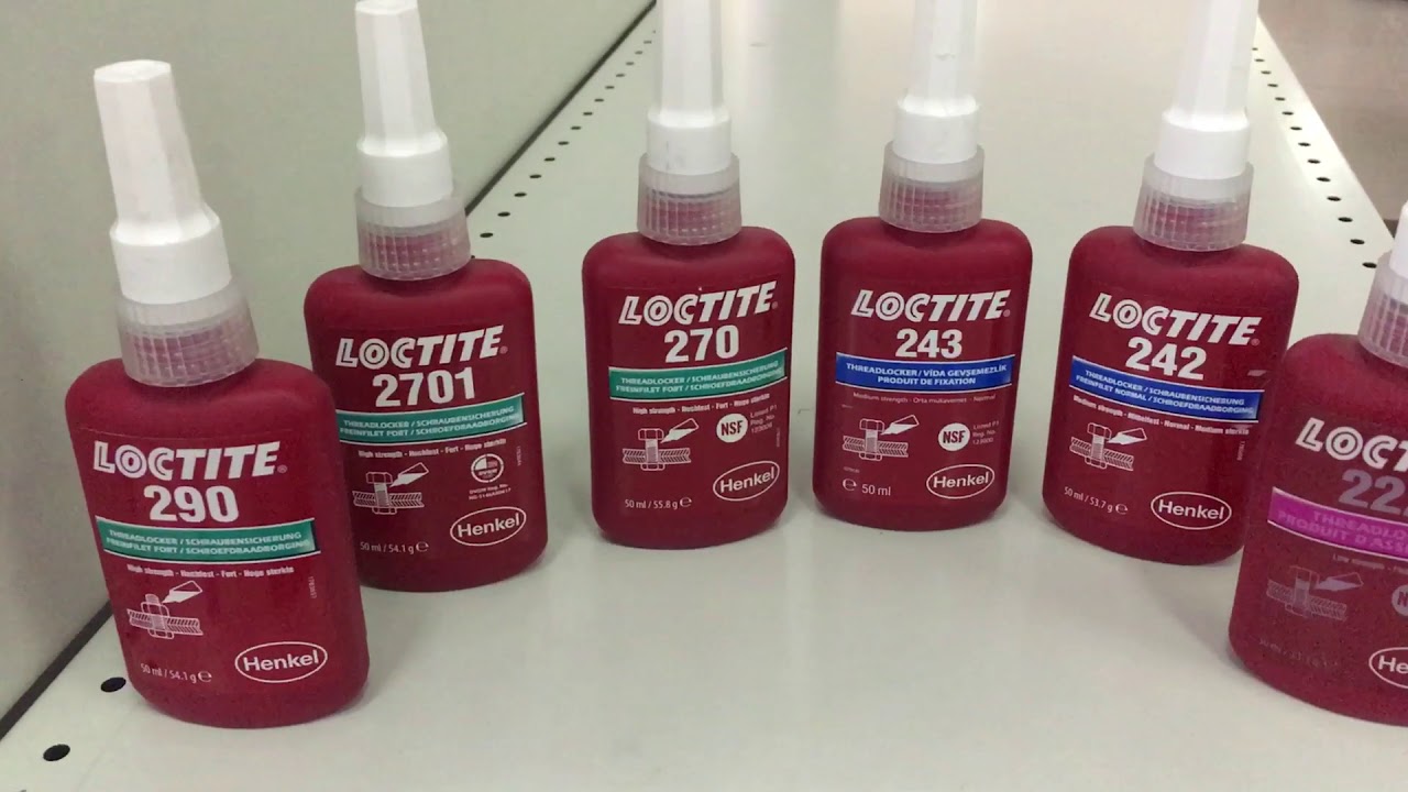 Loctite Threads Lockers YouTube