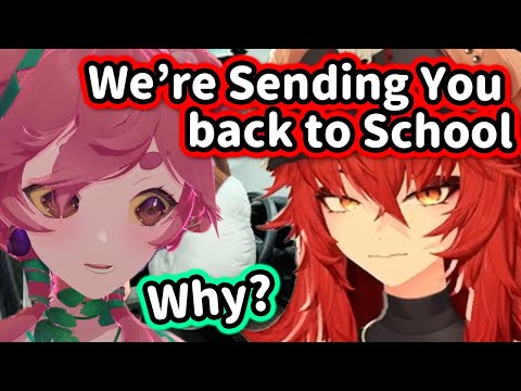 Zen feels like sending Froggy back to SCHOOL...