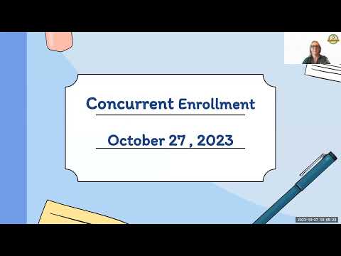 Concurrent Enrollment Webinar